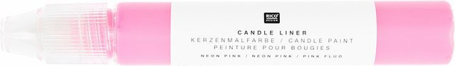 Rico Design Candle Liner Kerzenmalfarbe Neonpink 30ml - Bild 1