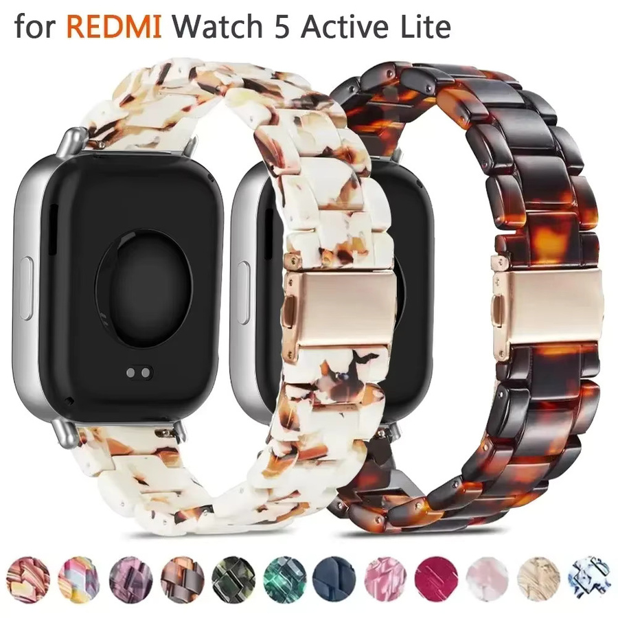 OAKCHARM Harz-Schlaufenarmband für Redmi Watch 5 Lite/5 Active (22mm) und Samsung Watch 7 6 5 4 (40/44mm) Unisex Armbandzubehör - Bild 3