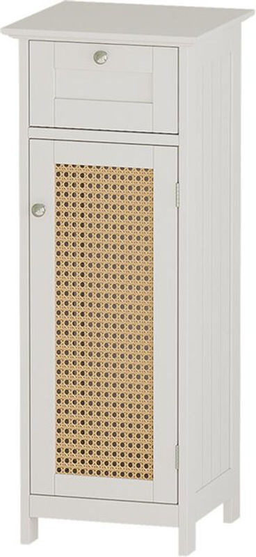 Vicco Midischrank Rosario Badezimmer Weiß mit 1 Tür und 1 Schublade B/H: 32 x 87 cm - Bild 2