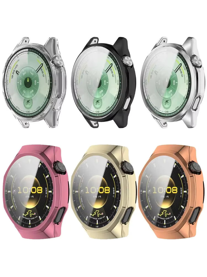 Huawei Schutzhüllen für Watch GT6, Smartwatch, TPU, transparent, Unisex - Bild 5