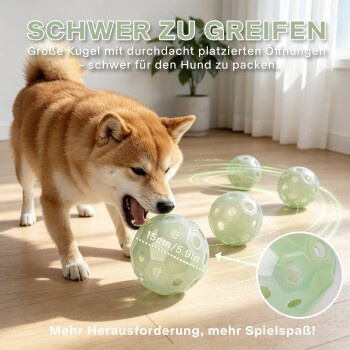 All For Paws Hundespielzeug Leucht-Fußball - Bild 2