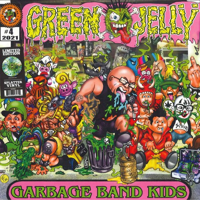 Green Jellÿ - Garbage Band Kids LP Schallplatte von Cleopatra Records, Rock/Punk, Gelb/Mehrfarbig, 2021 US Edition - Bild 1