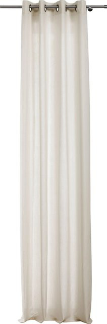 Mydeco Ösenschal Mood in Ecru, semi-transparent, B: 135 cm x H: 300 cm - Bild 1