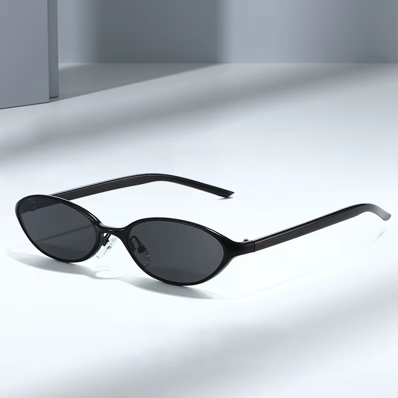 SO&EI Sonnenbrille, oval, Metall, Vollrand, Unisex, klare Farbverlauf - Bild 1