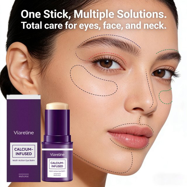 VIARELINE Calcium-Volumen-Essenz Serum mit Kollagen und Vitamin E, Unisex - Bild 1