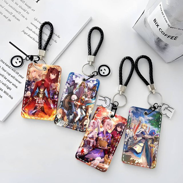 Fate Grand Order Kartenetui Schlüsselanhänger, Leder - Bild 1