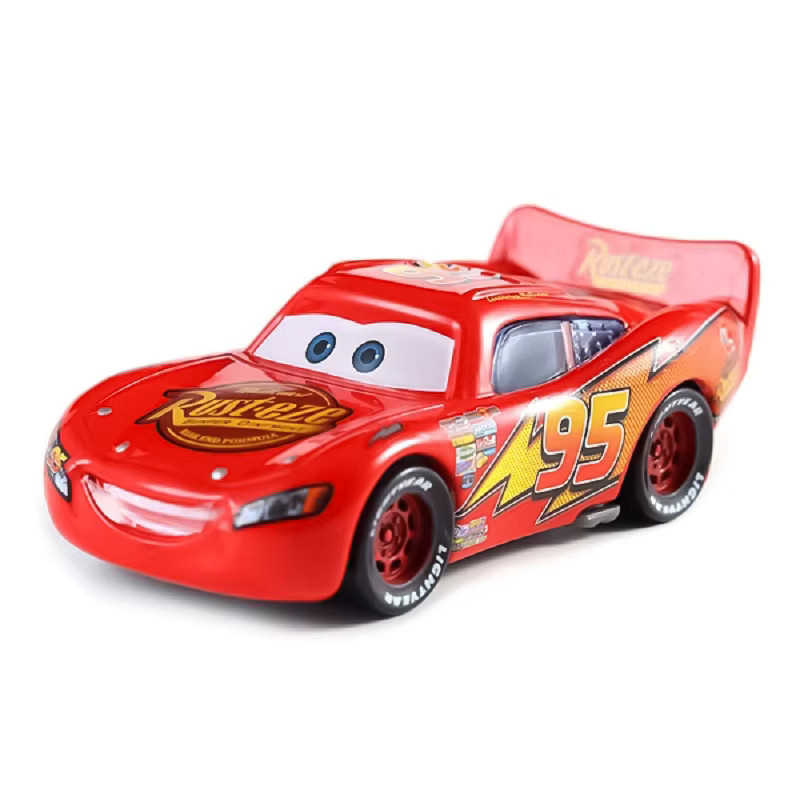 TAKARA TOMY Disney Cars Lightning McQueen Jackson Storm Carla Veloso, Druckguss-Automodelle, 1:55, Metall - Bild 2