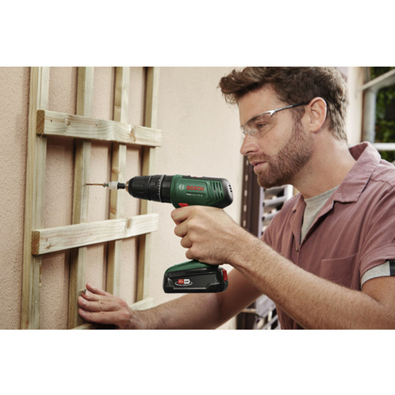 Bosch EasyImpact 18V-40 Akku-Schlagbohrschrauber in Grün-Schwarz mit 1,5Ah Akku - Bild 4