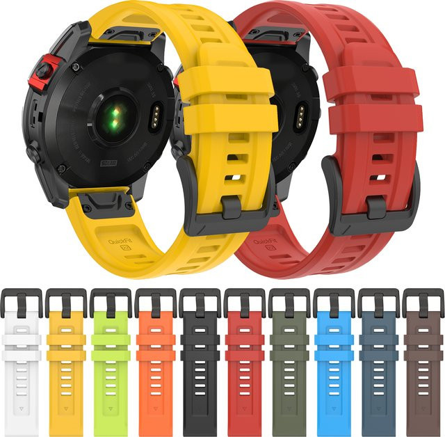 LENNIK Uhrenarmband Silikon, 22mm 26mm, Unisex - Bild 1