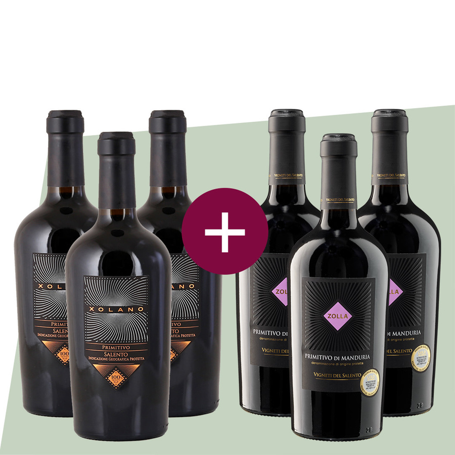 Farnese, Primitivo, Rotwein, Apulien, 6 x 0,75 l - Bild 2