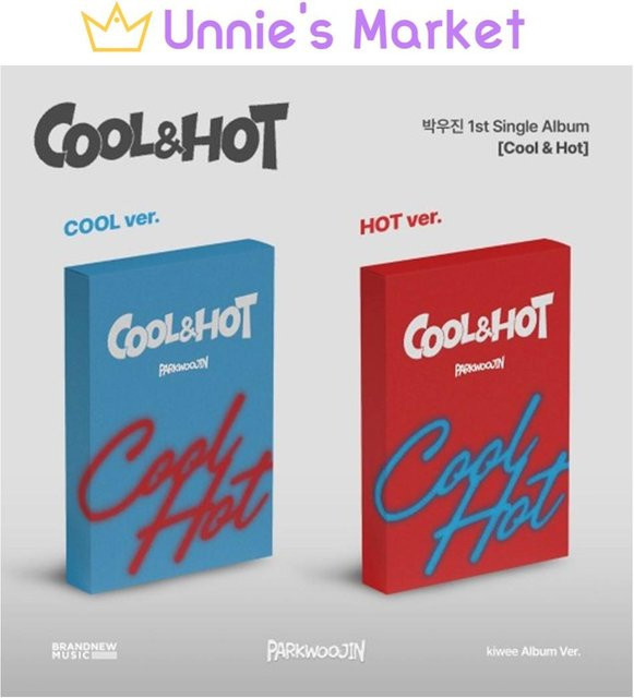 Park Woo Jin AB6IX Cool & Hot 1. Single-Album Random Version in Rot - Bild 1
