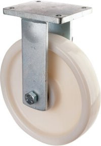 BS Schwerlastrolle RR110.B15.301 aus Kunststoff in Weiß - Bild 1