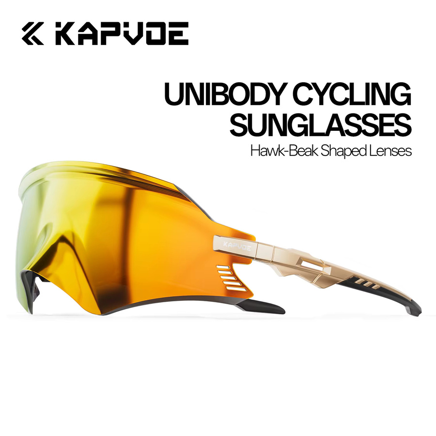 KAPVOE Sportsonnenbrille, Unisex, Plastic - Bild 2