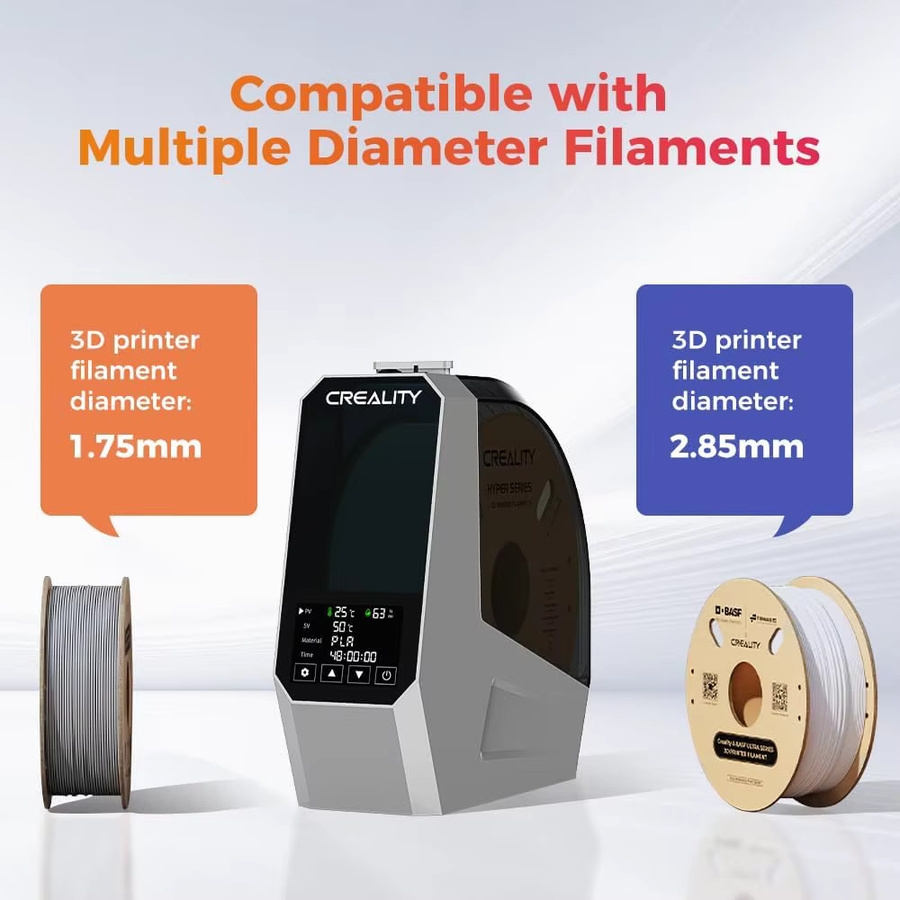 Creality Space Pi Filament Trockner Box zur Lagerung von bis zu 1 kg 3D-Drucker Filament - Bild 5