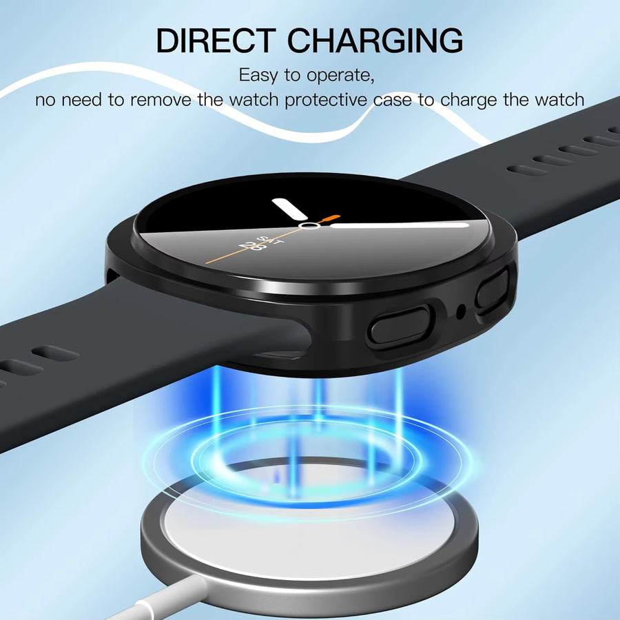Samsung Uhrenzubehör TPU-Hülle, Schwarz, Samsung Galaxy Watch 8 40 mm 44 mm - Bild 5