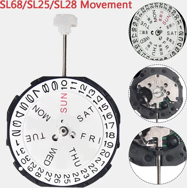 CAOWTAN Armbanduhr, Messing, Silber, drei Zeiger, Datum Anzeige - Bild 1