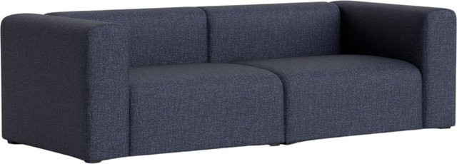 HAY Mags 2,5-Sitzer Sofa Kombination mit Stoffbezug und Armlehnen in minimalistischem Design - Bild 1