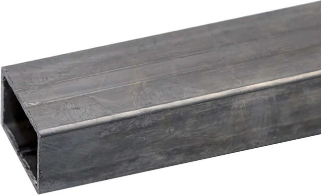 Arcansas Vierkantrohr aus Stahl in Silber/Grau, B/H: 4,0 x 4,0 cm, Länge: 100 cm - Bild 1