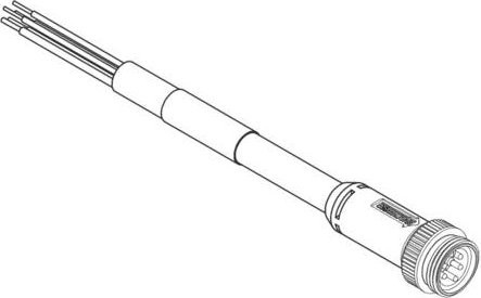 Molex 1300610138 Sensor-Aktor-Steckverbinder konfektioniert grau aus Kunststoff - Bild 1