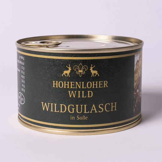 Bäuerliche Erzeugergemeinschaft Schwäbisch Hall Wildgulasch Hohenloher 400 g - Bild 1