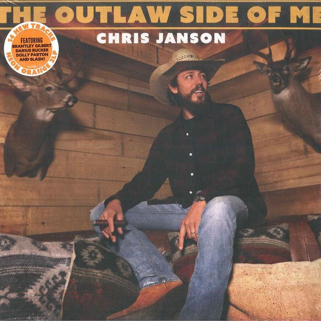 The Outlaw Side Of Me von Chris Janson, Vinyl/LP, schwarz - Bild 1