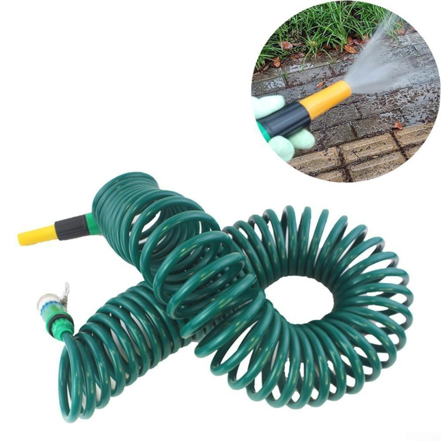 Industry&Com Flexibler Wasserschlauch mit einziehbarer Spule und Schnellanschluss, 5 m - Bild 5