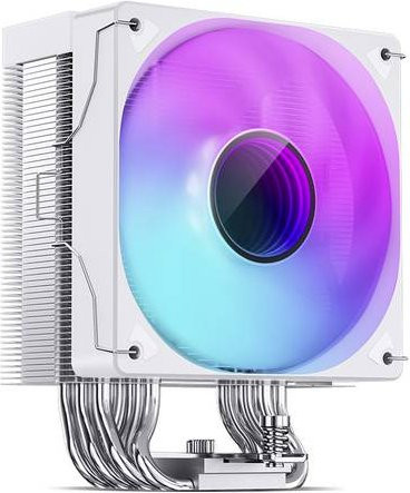 Jonsbo CR-1000 V2 RGB CPU-Kühler in Weiß mit Lüfter für Intel LGA 1200, LGA 1700, LGA 1150 und AMD AM4, AM5 - Bild 1