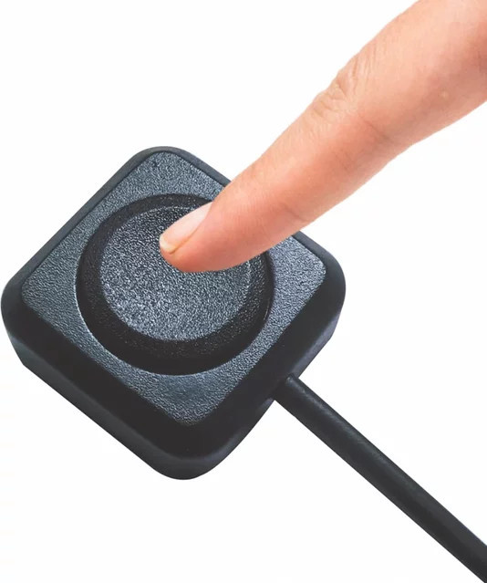 QXNY Druckknopf-Ein-Aus-Schalter aus schwarzem Kunststoff für die Oberflächenmontage, 12 V / 24 V - Bild 1