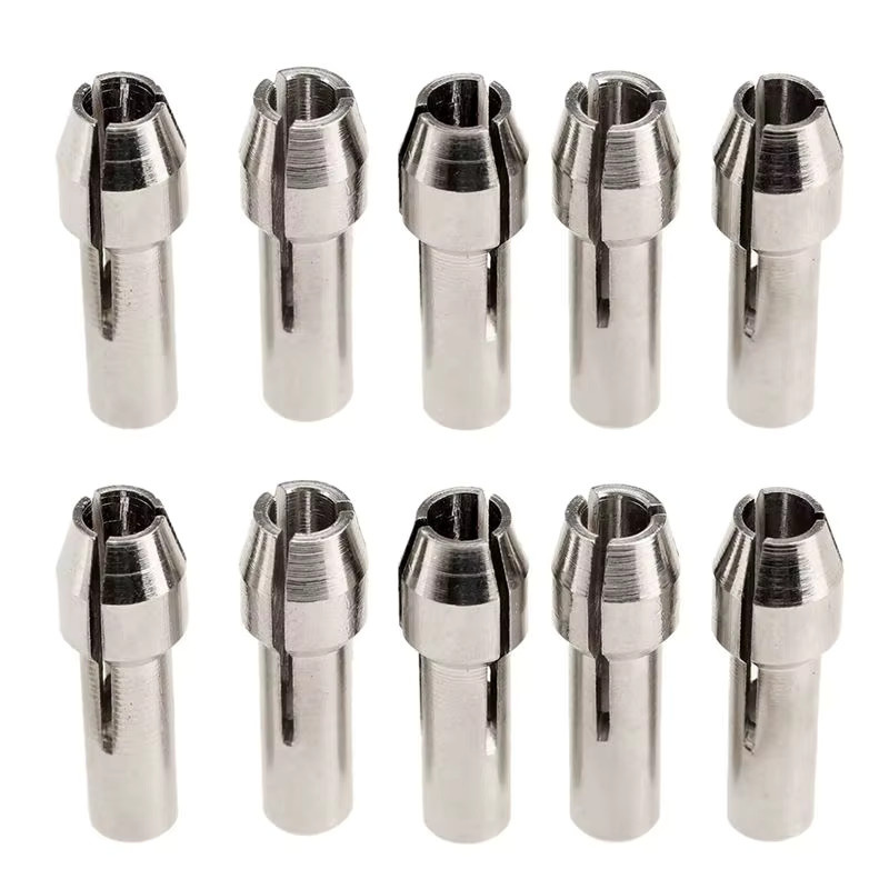 ABWZ Mini-Bohrfutter 10er-Pack in Silber mit 3,2 mm Durchmesser für Dremel-Rotationswerkzeuge - Bild 4
