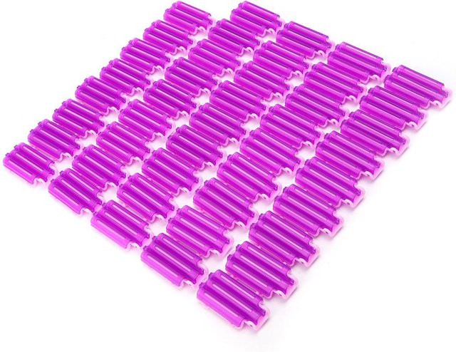 FunCouples Haarstyling Lockenwickler Clips, 36 Stück, Purple - Bild 1