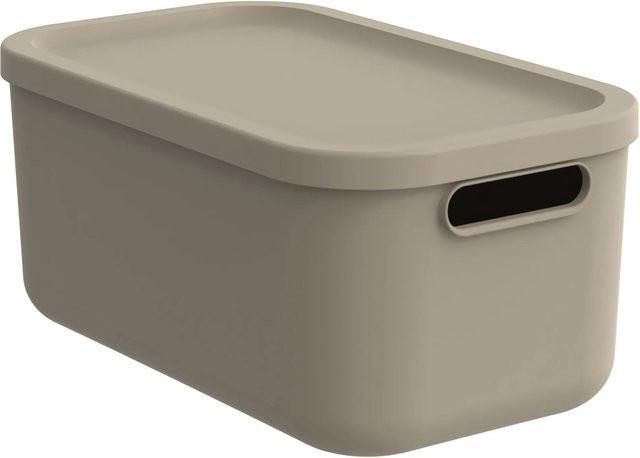 Rotho Multibox Albula 12 Aufbewahrungsbox in Cappuccino/Beige - Bild 1