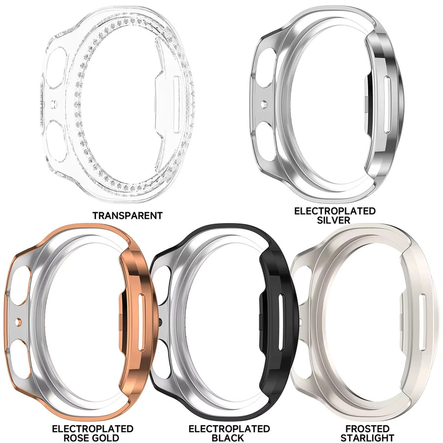 Bling Schutzhülle für Samsung Galaxy Watch 8, transparent, Diamant - Bild 4