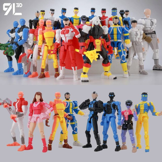 Bandai Lucky 13 Invincible Boy Conquer Omni Actionfigur, Anime-Modell, Einzelfigur - Bild 1