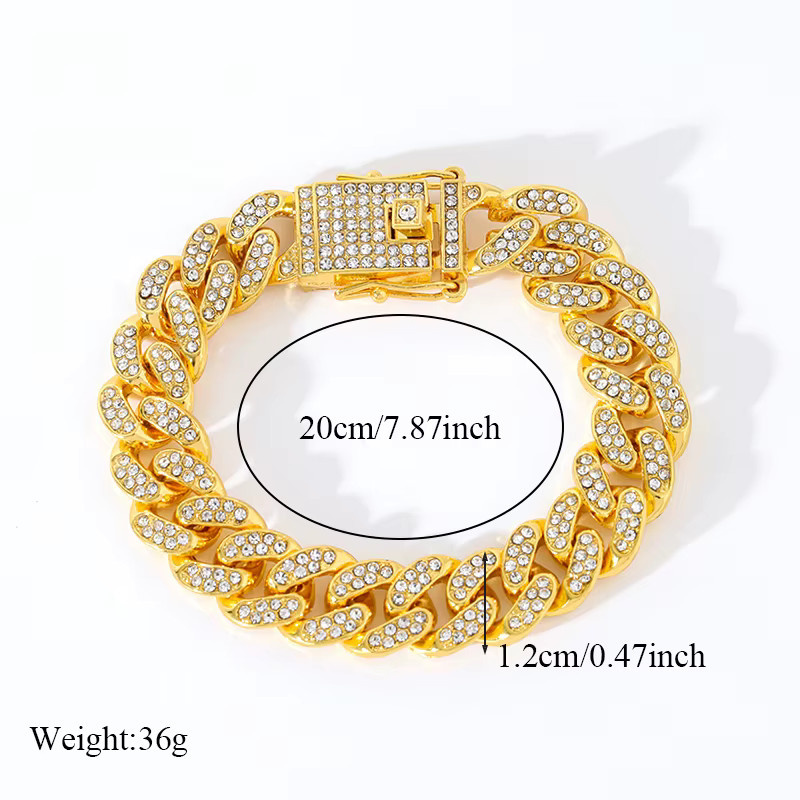 Eilieck Armband, Edelstahl, Gold, Unisex - Bild 2