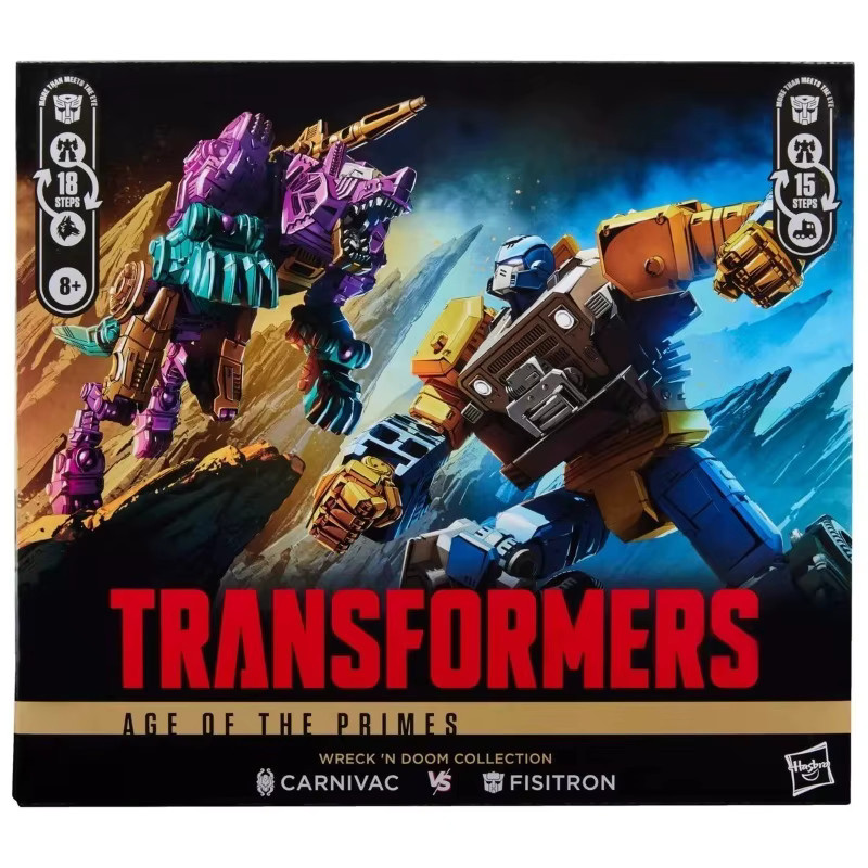 Hasbro Transformers Classic Age Of The Primes Carnivac Fisitron Actionfigur, Roboterspielzeug - Bild 4