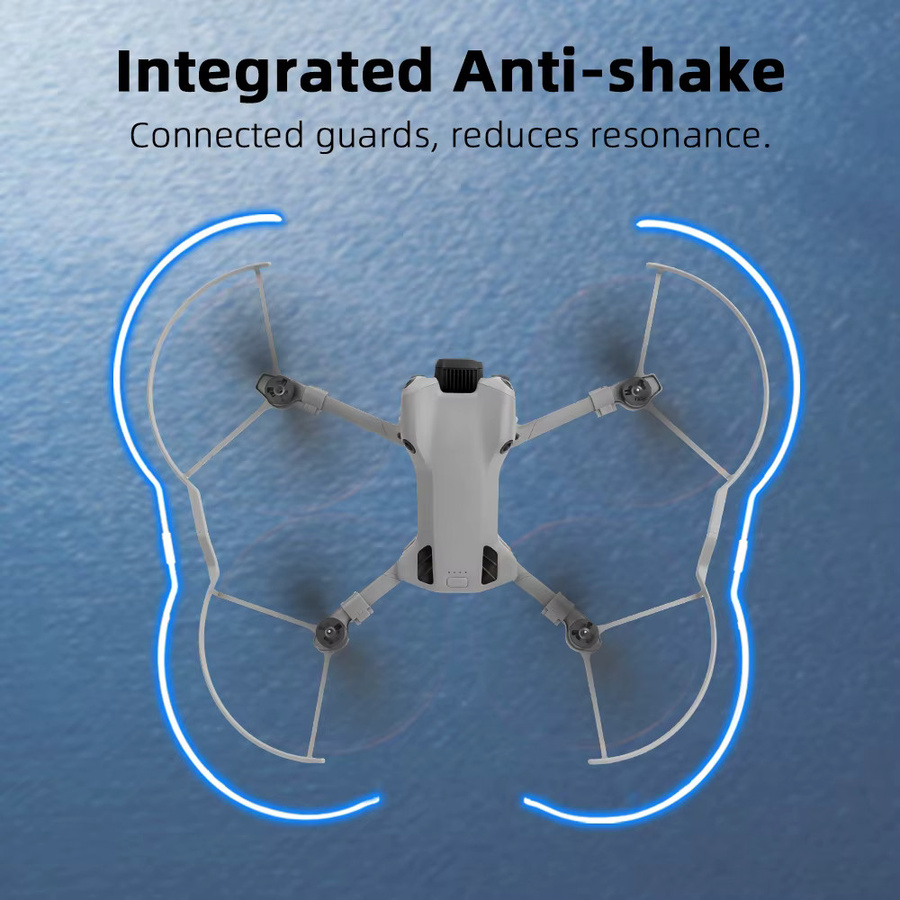 BRDRC Propellerschutz für DJI Mini 5 Pro in Grau, stoßfester und leichtgewichtiger Drohnen-Zubehör - Bild 3