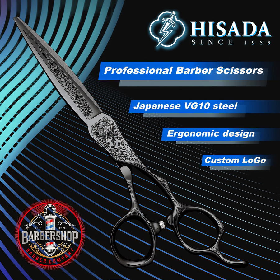 HISADA Friseurschere, handgefertigt, VG10-Material - Bild 2