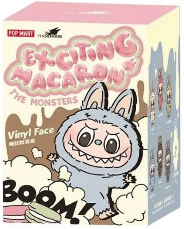 Pop Mart The Monsters Labubu Exciting Macarons Vinyl Face - Bild 1