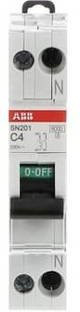 ABB SN201-C4 Leitungsschutzschalter 4A 230V - Bild 1