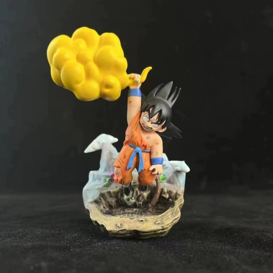 Bandai Anime-Figur Dragon Ball Wukong Battle Damage Modell zur Dekoration - Bild 3