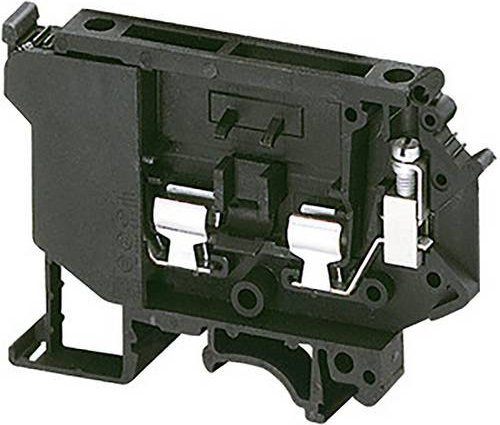 Schneider Electric NSYTRV42SF5 Sicherungsklemme, Schwarz, 50 Stück - Bild 1