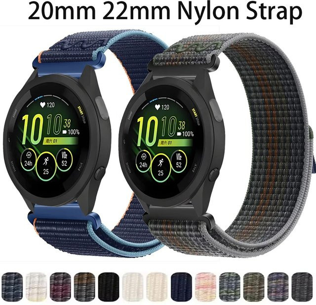 Garmin Uhrenarmband Nylon, 20mm 22mm, Unisex, Multicolour - Bild 1