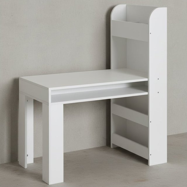 KADIMA DESIGN Kinderschreibtisch mit integriertem Regal aus melaminharzbeschichteter Spanplatte, B/T/H: 110 x 50 x 76 cm - Bild 1