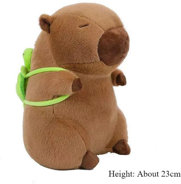 Linyi toy Capybara Plüschpuppe, Stofftierpuppe, Braun - Bild 1
