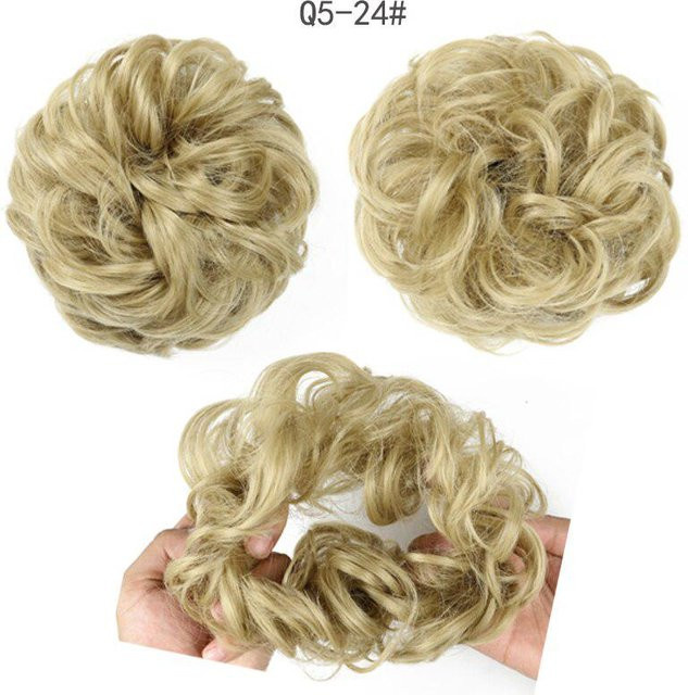 MISS WIG Chignon-Donut-Haarknoten für Damen, Synthetisch, Elastisch - Bild 1