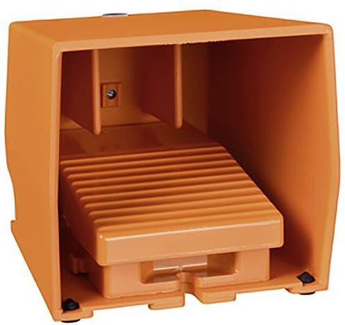 Schneider Electric Fußschalter aus Metall in Orange - Bild 1
