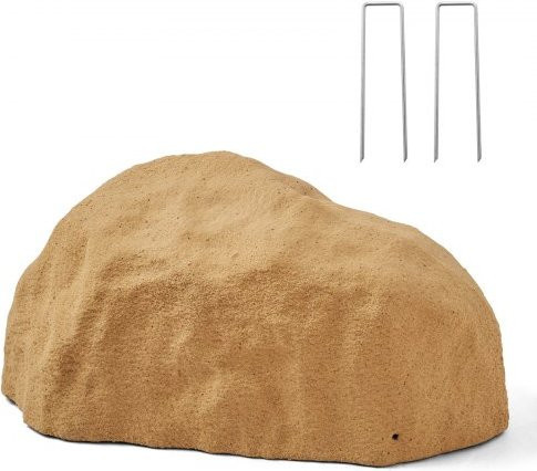 VEVOR Abdeckfelsen in Sandgelb mit realistischer Steinoptik für die Gartenlandschaftgestaltung, B/T/H: 23,5 x 45 x 20,5 cm - Bild 1