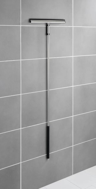 Wenko Boden- und Fensterwischer Rosole aus Edelstahl in Silberfarben, B/T/H: 40 x 3 x 133 cm - Bild 1