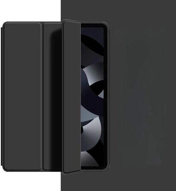 Rui Di Flüssigsilikonhülle für iPad Pro M4 und iPad Air, Schwarz - Bild 1