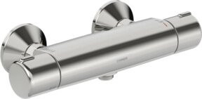 Hansa Brause-Thermostat HANSAMICRA Eco AP Wandmontage in Chrom mit Sicherheitsstopp und Wassersparfunktion - Bild 1